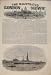 BELGIUM AQUILA STEAM SHIP ANTWERP GERMANY PRINT 1854