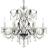 Schonbek Madison Collection Six Light Crystal Chandelier