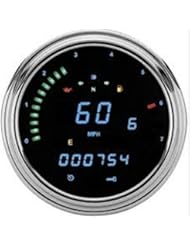 Dakota Digital MCL-3200 Series Instrument System - Blue Display - Black Bezel MCL-3212-K