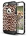iPhone 6 Case, ELOVEN Ultra Slim Exact Fit Hybrid Dual Layer Shockproof Colorful Picture Design Soft TPU & Hard PC Bumper Protective Armor Case Cover for Apple iPhone 6 6S 4.7 inch - Leopard
