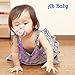 Ah Baby Pacifier Clip Holder for Soothie or Teether Wont Rust and Prevents Germs Girl 16 inch