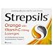 Strepsils Orange with Vitamin C 100mg 36 Lozenges