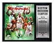 Boston Celtics 2008 World Champion Limited Edition 12" x 15" Stat Plaque - Boston Celtics