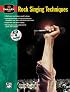 BASIX Rock Singing Techniques (Book & Enhanced Cd) (Basix[r])
