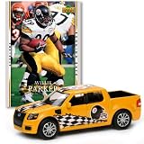 Pittsburgh Steelers - Willie Parker 2007 Upper Deck Collectibles NFL Ford SVT Adrenalin Concept with Card