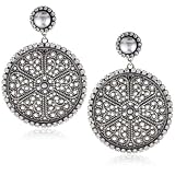 Liz Palacios Piedras Silver Swarovski Crystal 