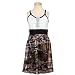 Lipstik Little Girls Sequin Camo Zipper Spaghetti Strap Dress 5-16