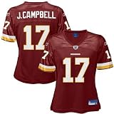 Washington Redskins Jerseys : Reebok NFL Equipment Washington Redskins #17 Jason Campbell Maroon Ladies Replica Football Jersey