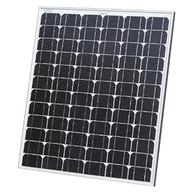 100W AKT Solar Panel Kit with 10A charge controller and solar cables - Complete kit for a 12V system e.g. in a Caravan, Boat or Outhouse