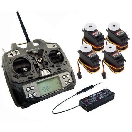Optic 6 2.4GHz Tx HS-325HB Servo