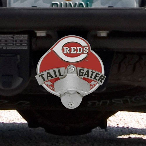 Cincinnati Reds Tailgater Bottle Opener Hitch Cover