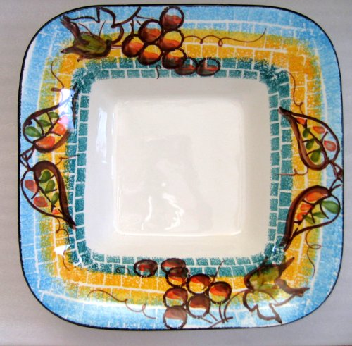 Kitchen: Stovit Italian Made Large Square Serving Dish / Bowl / Platter