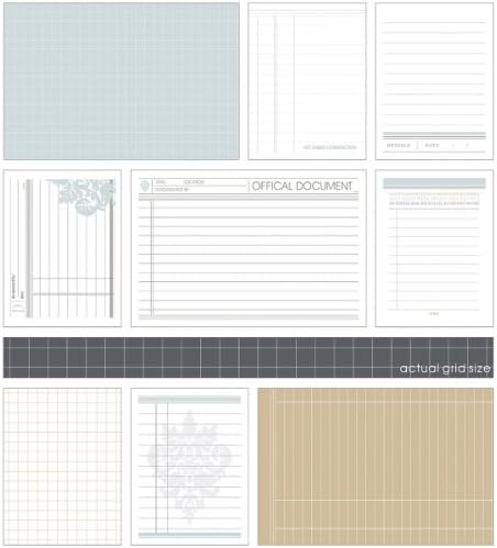 Ruby Rock-It Essence East Coast Cards, 3 by 4-Inch, Foundation Grids and Ledgers, 54-Pack