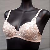 Art-Beau 2 pack $46 TAN Floral Detail Bra #2431 34AA