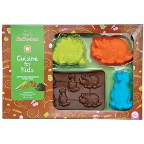 Au-Sycomore - CC93403D - Jeu d'imitation - Coffret Moule Silicone - Dinosaure
