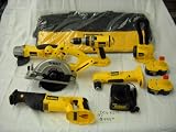 DEWALT DC6KITA 18-Volt Ni-Cad Cordless 6-Tool Combo Kit