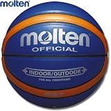 molten（モルテン） バスケットボール ７号球 青オレンジ BGS7BOの画像