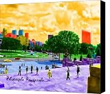 Always Sunny in Philadelphia Canvas Print / Canvas Art   Artist Kevin Sherf