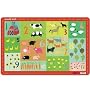 Crocodile Creek Table Placemat - Barnyard 123