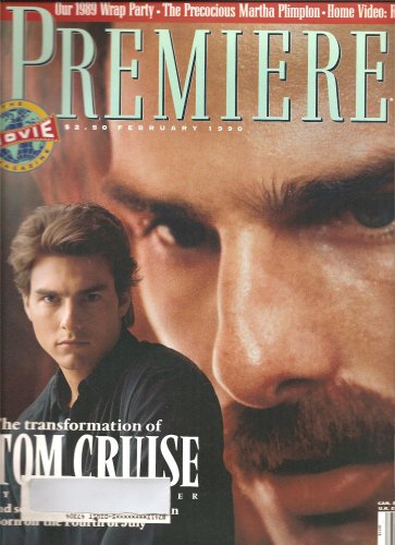 Premiere Magazine February 1990-Tom Cruise