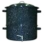 Graniteware 3-Piece 19-Quart Clam and Lobster Steamer with Faucet Set