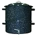 Graniteware 3-Piece 19-Quart Clam and Lobster Steamer with Faucet Set
