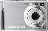 Sony Cybershot DSCW90 8MP Digital Camera with 3x Optical Zoom and Super Steady Shot (Silver)