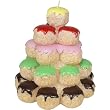 Point a la Ligne Profiterolles Candle Pyramid