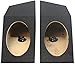 American Sound Connection Compatible with Jeep Wrangler YJ 1987-1995 Rear Wheel Shelf 6x9 Speaker Box Pair