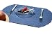 Kitchen & Housewares : 6 PLACEMATS & COASTERS in innovative StayPut non-slip fabric (Electric Blue) - Ideal for your home, boat, caravan or nursery