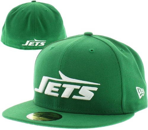 New Era New York Jets Historic Basic 59FIFTY Fitted NFL Cap (7 1/8)