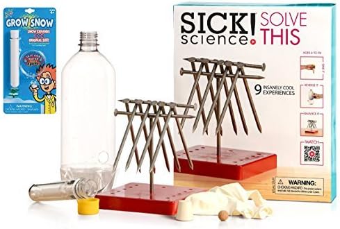 Be Amazing Toys Solve This Sick Science with Grow Snow