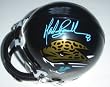 Mark Brunell Autographed Jaguars Mini Helmet (Teal Autograph)