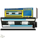 Coralife 48 Inch Aqualight Pro, 2x150W HQI MH Lamp + 2x96W PC + 3x1W Lunar LED