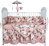 Product details for 4 Piece Crib Bedding Set (Cocoa Pink)