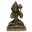 Lord Hanuman Collectible Figurines Brass Statues 1.75 x 1.5 x 2.75 inches