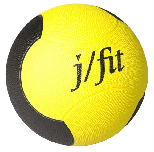 j/fit 8lb Premium Rubberized Medicine Ball