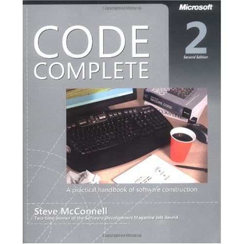 Code Complete by Steve McConnell