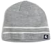 Nautica Men's Classic Stripe Beanie Hat, Gray Multi, One Size