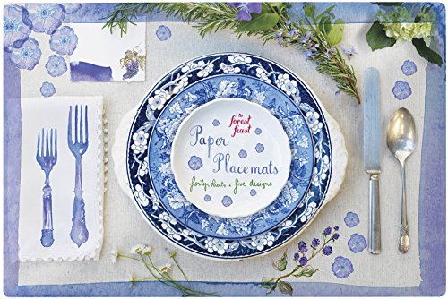 The Forest Feast Paper Placemats: 40 Sheets, 5 Designs, by Erin Gleeson