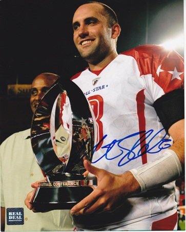 Matt Schaub Autographed Houston Texans 8x10 Pro Bowl MVP Photo