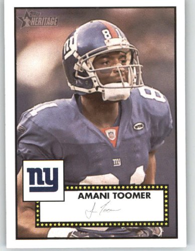 2006 Topps Heritage #362 Amani Toomer - New York Giants (Short Print)(Football Cards)