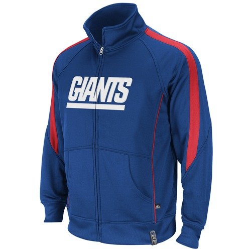New York Giants Tailgate Time Full Zip Performance Track Jacket - M