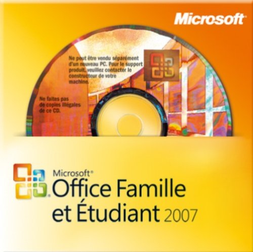 Childrens Toyshop  Logiciels : Microsoft Office Home and Student 2007 OEM