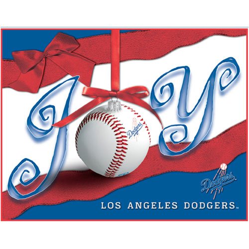 Los Angeles Dodgers Holiday Greeting Cards