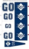 Tampa Bay Devil Rays Animated 3-D Auto Spin-Flags