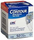 Bayer Contour Mail Order Test Strips, 50 CT
