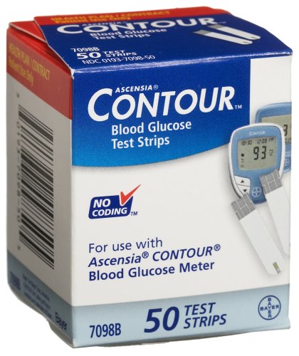 Ascensia Contour Mail Order Test Strips, 50 CT