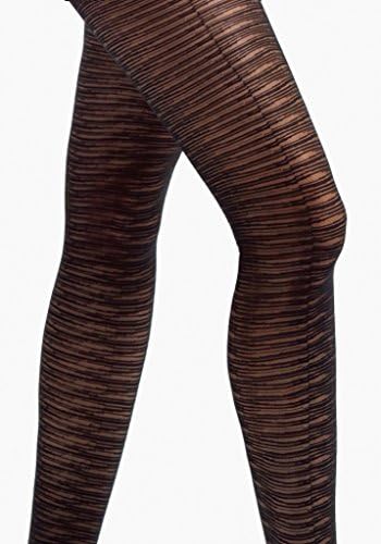 Blanqi Mesh Stripe Low Rise Belly Support Band Maternity Tights