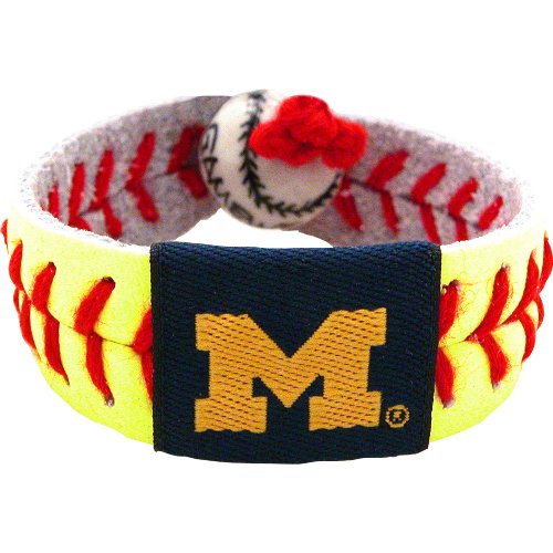 Michigan Wolverines Classic Softball Bracelet